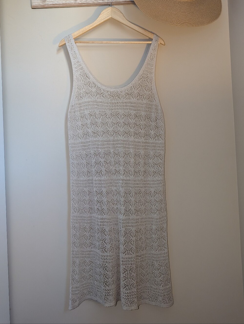 NWOT Crochet Beach Cover-Up Dress Size XL- XXL